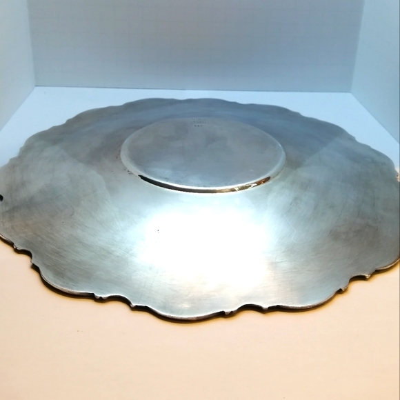 Sterling Silver Sheffield Reproduction Plate - Picture 6 of 8